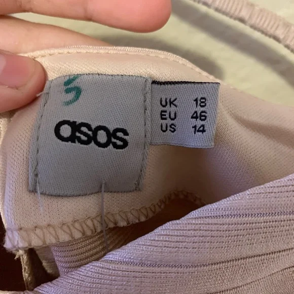 •ASOS• Pink Blush Plus size Blouse Sz 14! - Picture 4 of 8